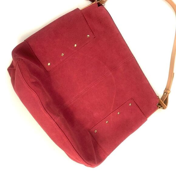 New✨ ULTRA SOFT SUEDE & Leather Hobo Bag - Picture 2 of 12
